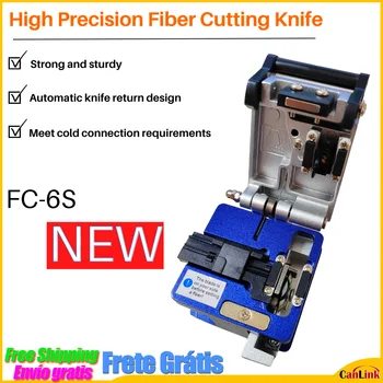 2023 Новый инструмент для резки оптического волокна FC-6S FTTH, Высокоточный цельнометаллический режущий нож, оптический разъем, бесплатная доставка