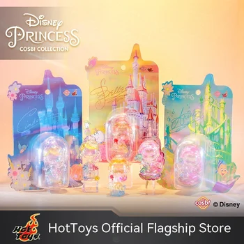 Hot Toys Disney Princess Belle Золушка Ариэль Magic Edition Кукла из коллекции Cosbi Mini Kawaii Рождественский Подарок для детей